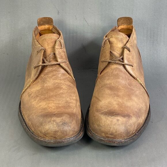 Timberland Earthkeepers Men's Brown Leather Ankle Boots Size 12 - Picture 2 of 8